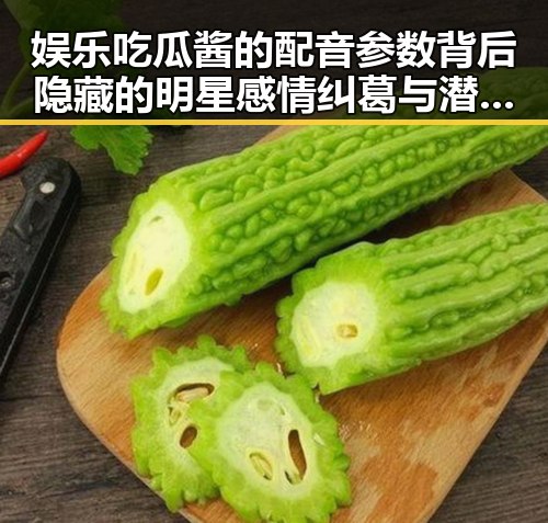 娱乐吃瓜酱的配音参数背后隐藏的明星感情纠葛与潜规则内幕